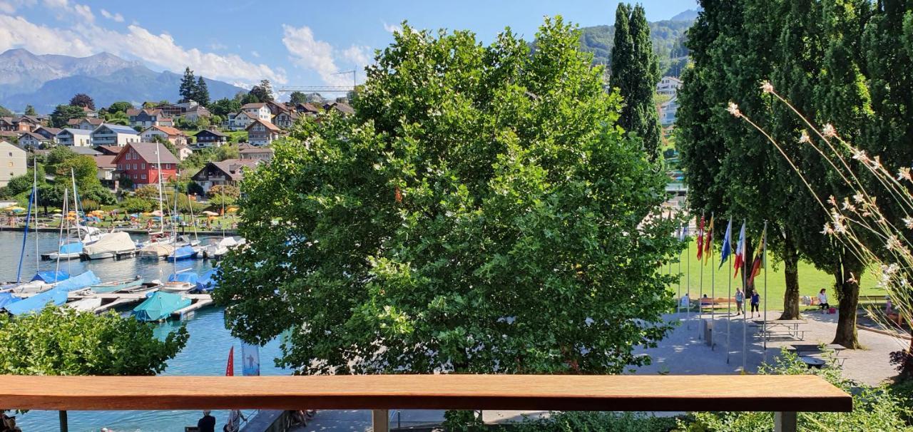 Ferienwohnung Ankerplatz Spiez Esterno foto