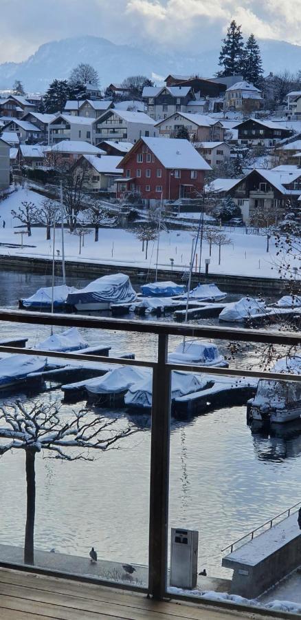 Ferienwohnung Ankerplatz Spiez Esterno foto