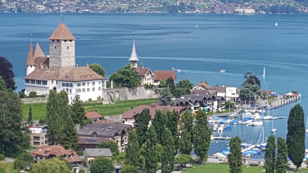 Ferienwohnung Ankerplatz Spiez Esterno foto
