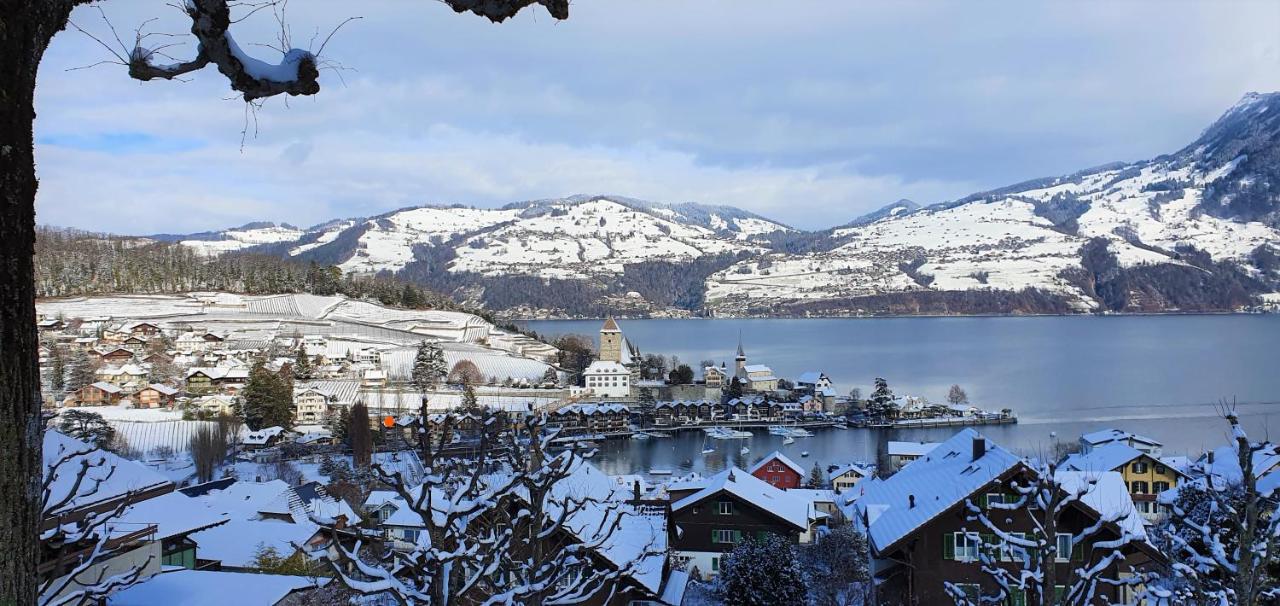 Ferienwohnung Ankerplatz Spiez Esterno foto
