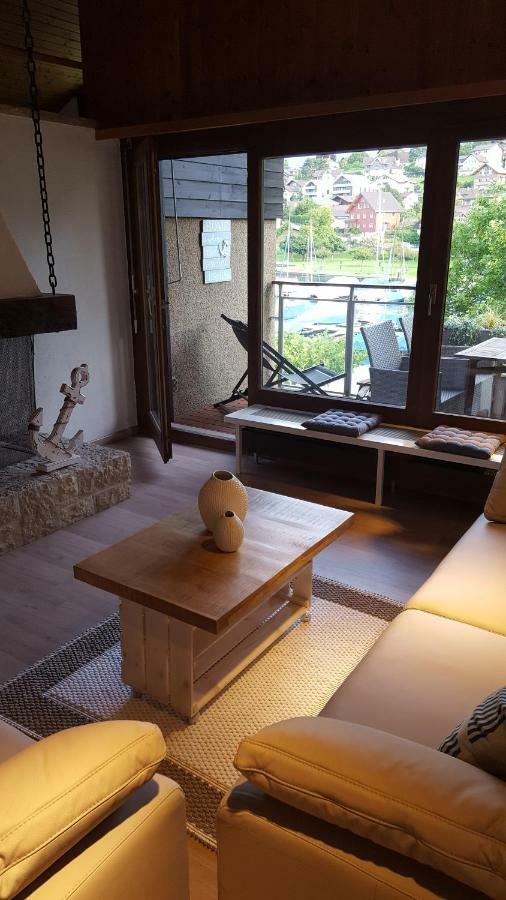 Ferienwohnung Ankerplatz Spiez Esterno foto