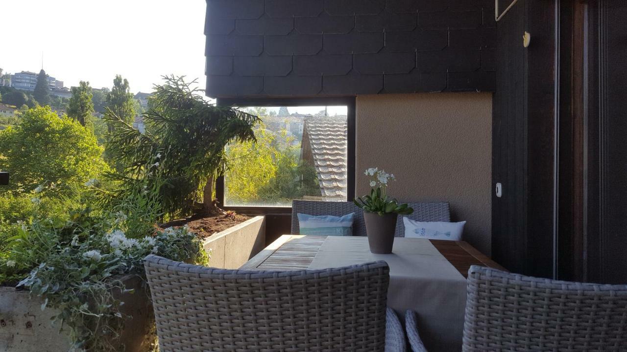 Ferienwohnung Ankerplatz Spiez Esterno foto